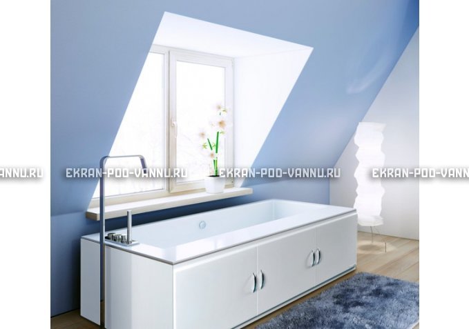 Экран МДФ Alavann 150 см распашной – купить по цене 4225 руб. в интернет-магазине в городе Новосибирск картинка 2