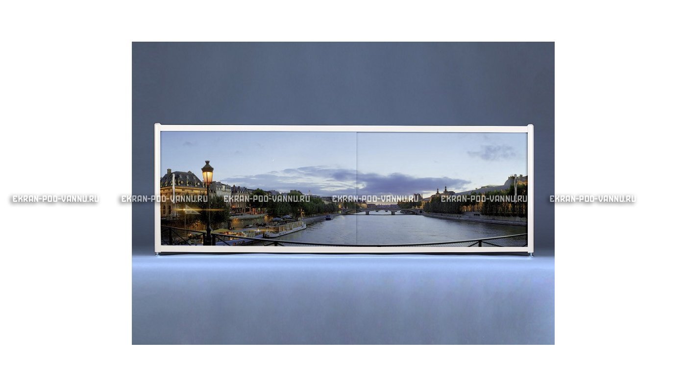 Раздвижной ФОТО экран - Evening city – купить по цене 8500 руб. в интернет-магазине в городе Новосибирск картинка 6