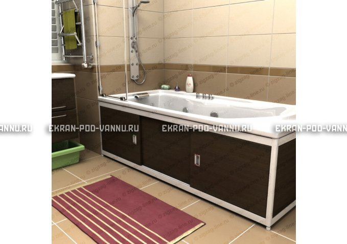 Экран из МДФ EMMY Монро 160 в алюминиевой раме – купить по цене 7200 руб. в интернет-магазине в городе Новосибирск картинка 15