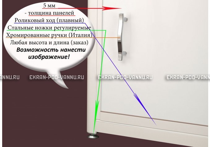 Экран на роликах EUROPLEX изображение 243 – купить по цене 12400 руб. в интернет-магазине в городе Новосибирск картинка 2