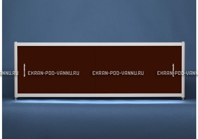 Раздвижной экран EUROPLEX Комфорт шоколад – купить по цене 6750 руб. в интернет-магазине в городе Новосибирск картинка 1