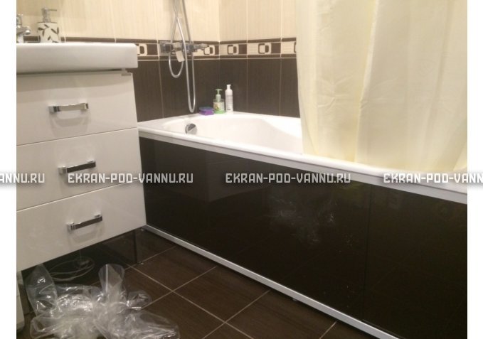 Раздвижной экран EUROPLEX Комфорт шоколад – купить по цене 6750 руб. в интернет-магазине в городе Новосибирск картинка 3