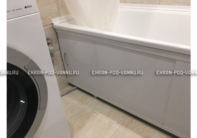 Экран под трубы EUROPLEX Универсал белый высокий – купить по цене 6550 руб. в интернет-магазине в городе Новосибирск картинка 5