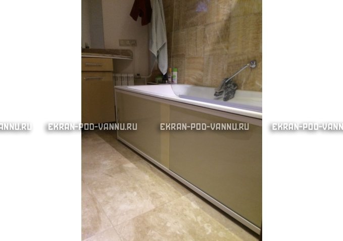Экран раздвижной EUROPLEX Комфорт слоновая кость – купить по цене 6250 руб. в интернет-магазине в городе Новосибирск картинка 3