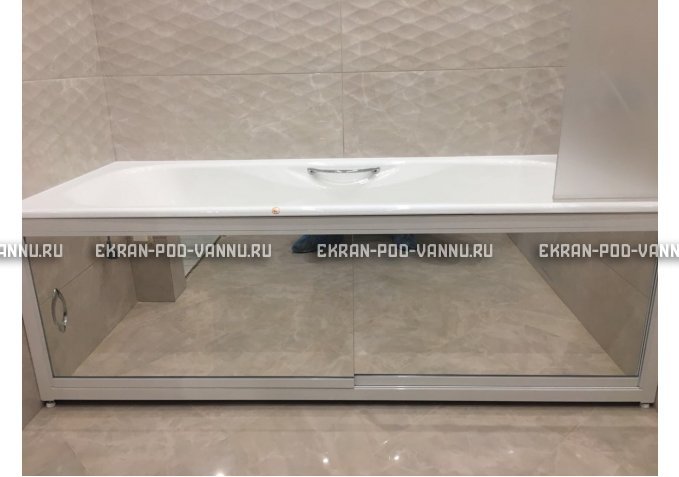 Раздвижной экран EUROPLEX Роликс Зеркальный – купить по цене 9700 руб. в интернет-магазине в городе Новосибирск картинка 12