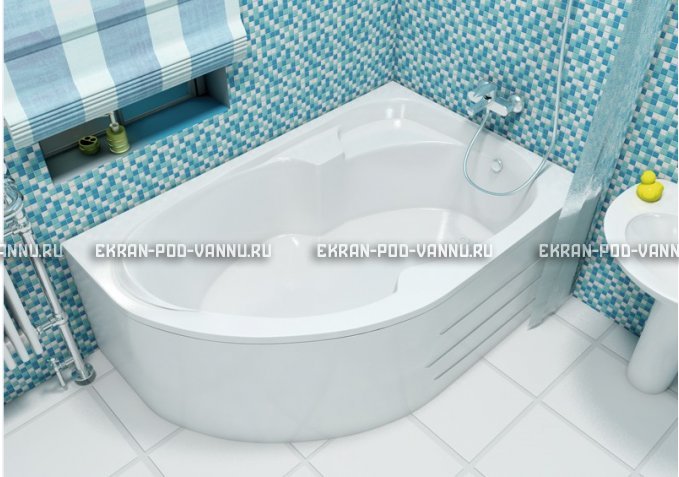 Акриловая ванна Relisan Sofi 170x105 – купить по цене 23480 руб. в интернет-магазине в городе Новосибирск картинка 1