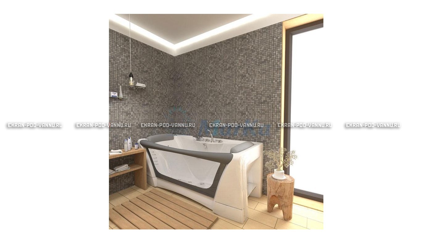 Прозрачная ванна 1MarKa Dolce Vita 180x80 – купить по цене 43200 руб. в интернет-магазине в городе Новосибирск картинка 23