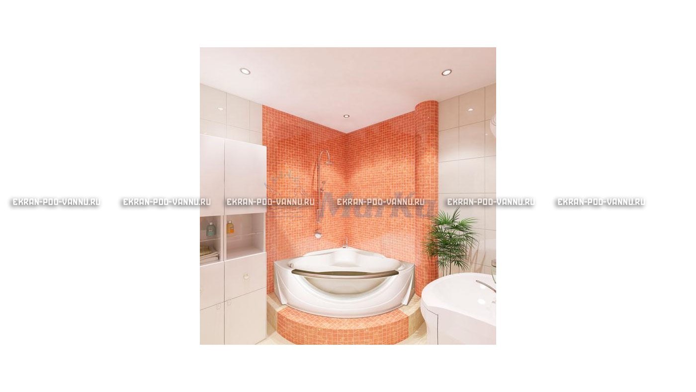 Акриловая ванна 1MarKa Grand Luxe 155х155 – купить по цене 39827 руб. в интернет-магазине в городе Новосибирск картинка 15