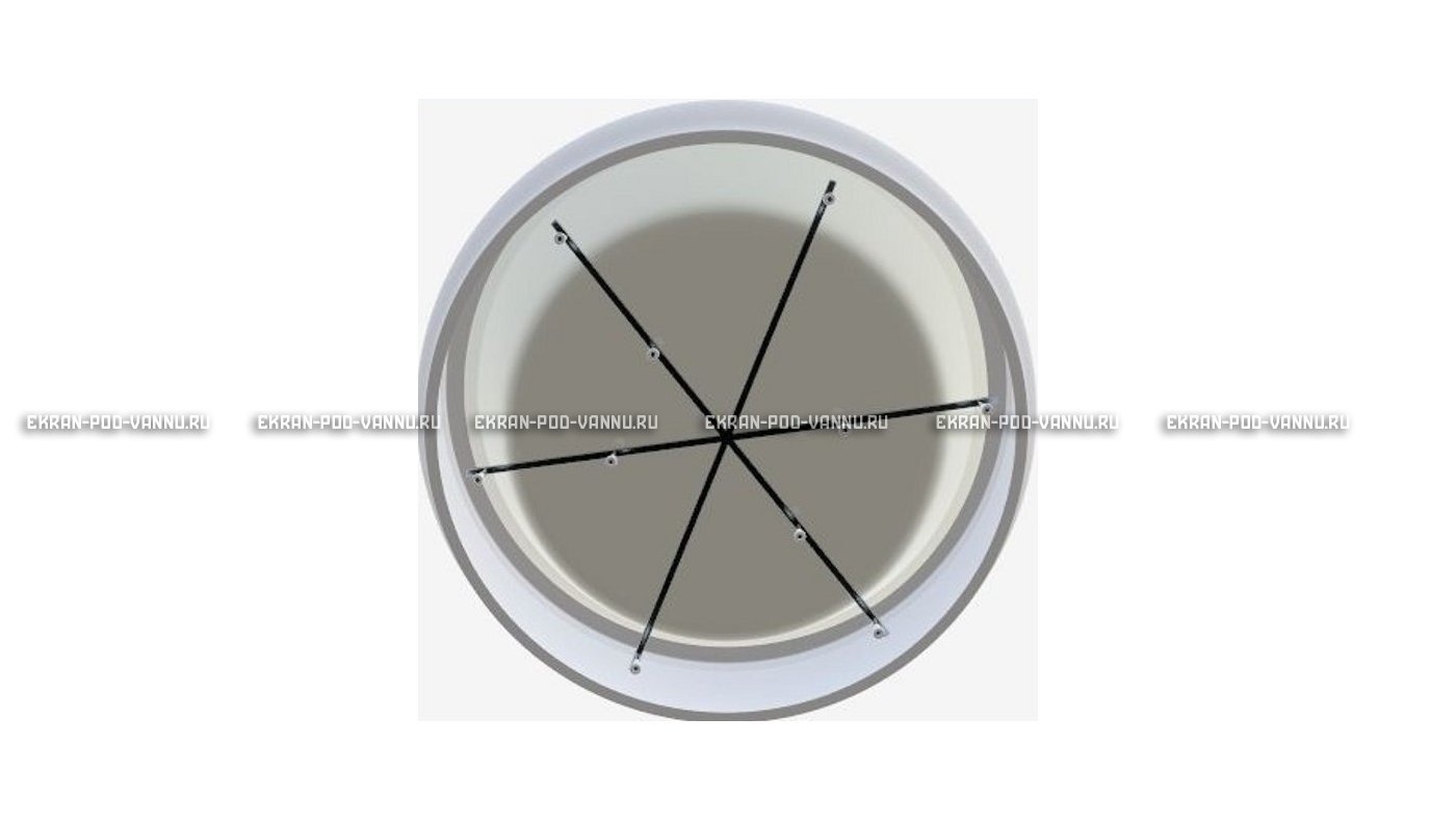 Акриловая ванна 1MarKa Omega 180x180  – купить по цене 42450 руб. в интернет-магазине в городе Новосибирск картинка 12