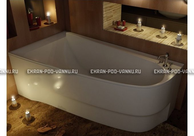 Акриловая ванна Vayer Boomerang 180x100 – купить по цене 53030 руб. в интернет-магазине в городе Новосибирск картинка 3