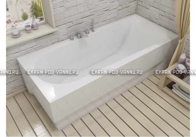 Акриловая ванна Vayer Boomerang 1800x800 – купить по цене 45420 руб. в интернет-магазине в городе Новосибирск картинка 1