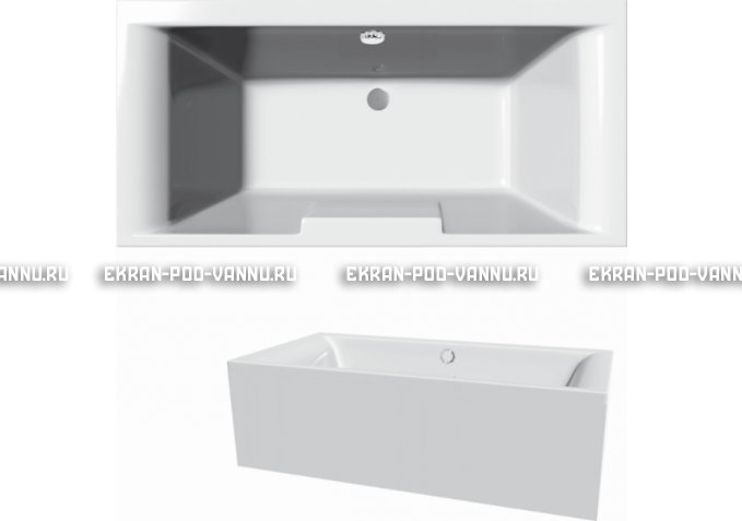 Акриловая ванна Vayer Casoli 180x80 – купить по цене 23580 руб. в интернет-магазине в городе Новосибирск картинка 4