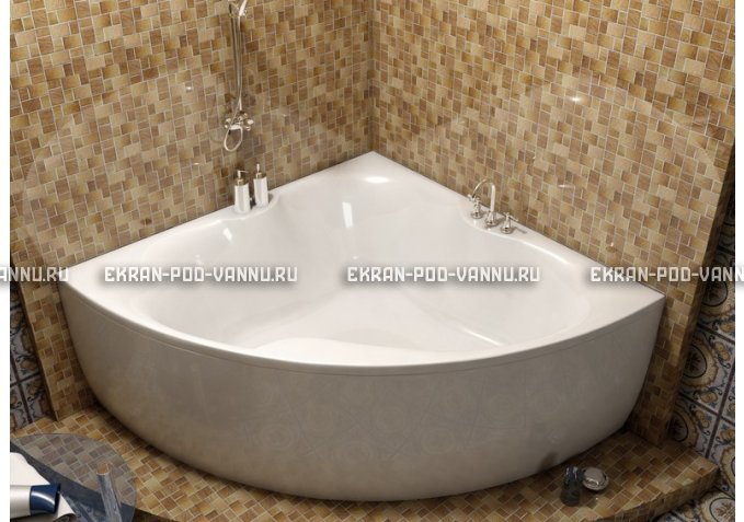 Акриловая ванна Vayer Iryda 150x150 – купить по цене 39550 руб. в интернет-магазине в городе Новосибирск картинка 1
