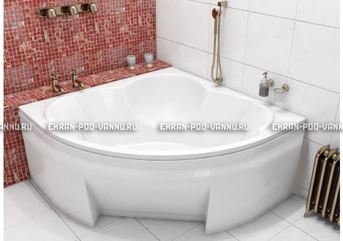 Акриловая ванна Vayer Kaliope 150x150 – купить по цене 42550 руб. в интернет-магазине в городе Новосибирск картинка 1