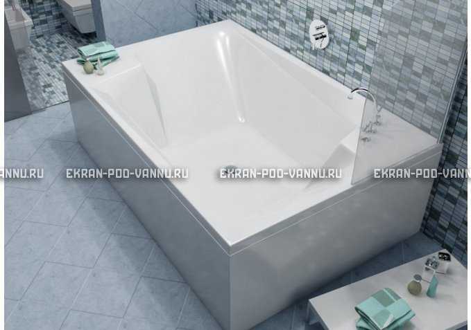 Акриловая ванна Vayer Ontario 190x125 – купить по цене 35050 руб. в интернет-магазине в городе Новосибирск картинка 1
