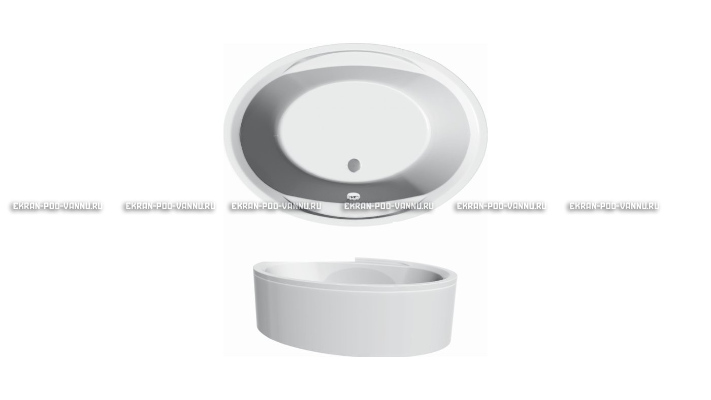 Акриловая ванна Vayer Opal 180x120 – купить по цене 33850 руб. в интернет-магазине в городе Новосибирск картинка 12