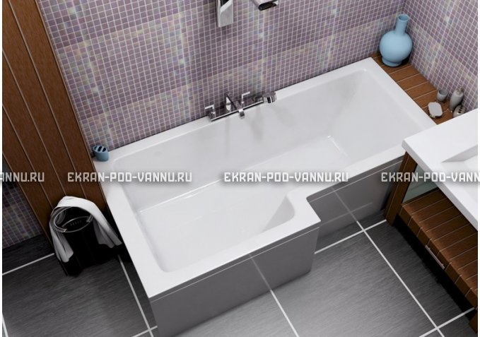 Акриловая ванна Vayer Options 170х70/85 – купить по цене 24110 руб. в интернет-магазине в городе Новосибирск картинка 1