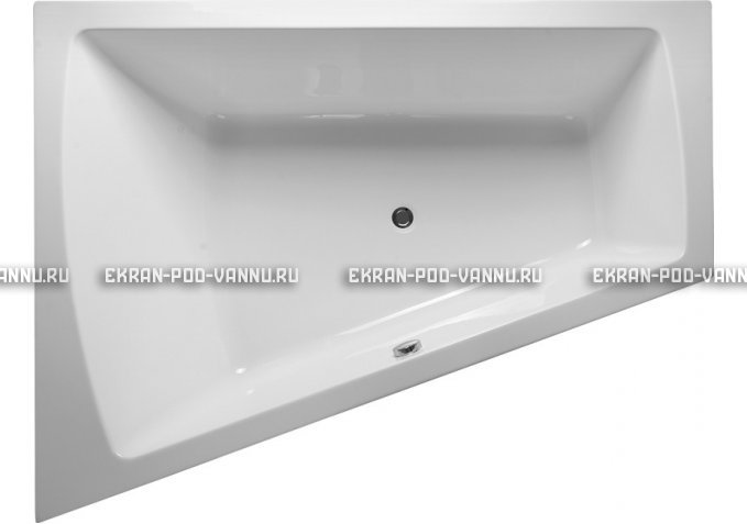 Акриловая ванна Vayer Trinitiy 170x130 – купить по цене 32590 руб. в интернет-магазине в городе Новосибирск картинка 2