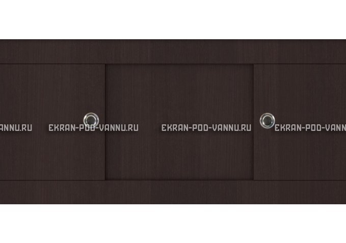 Экран под ванну купе VOD-OK 1500 венге – купить по цене 5390 руб. в интернет-магазине в городе Новосибирск картинка 2