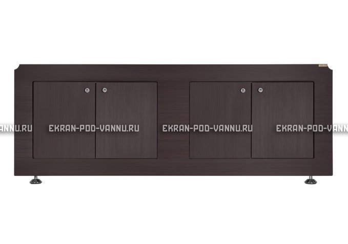 Экран VOD-OK Олимп 170 распашной - Венге – купить по цене 5690 руб. в интернет-магазине в городе Новосибирск картинка 1