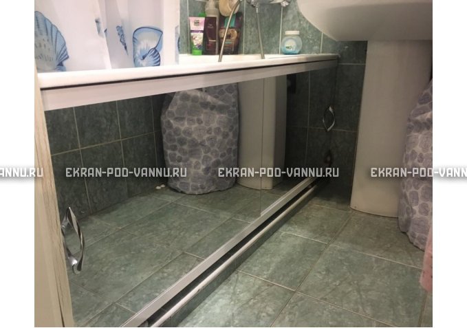Зеркальный экран под трубы EUROPLEX Универсал – купить по цене 8500 руб. в интернет-магазине в городе Новосибирск картинка 1