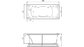 Акриловая ванна Relisan Loara 180x80 – купить по цене 23580 руб. в интернет-магазине в городе Новосибирск картинка 8