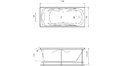 Акриловая ванна Relisan Marina 170x75 – купить по цене 15725 руб. в интернет-магазине в городе Новосибирск картинка 17