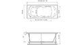 Акриловая ванна Relisan Tamiza 170x75 – купить по цене 19160 руб. в интернет-магазине в городе Новосибирск картинка 17