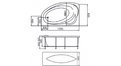 Акриловая ванна 1MarKa Julianna 170x100 – купить по цене 21320 руб. в интернет-магазине в городе Новосибирск картинка 13