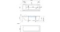Акриловая ванна 1MarKa Modern 160x70 – купить по цене 9410 руб. в интернет-магазине в городе Новосибирск картинка 21