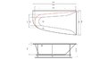 Акриловая ванна Vayer Boomerang 180x100 – купить по цене 53030 руб. в интернет-магазине в городе Новосибирск картинка 18