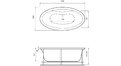 Акриловая ванна Vayer Beta 194x100 – купить по цене 56340 руб. в интернет-магазине в городе Новосибирск картинка 17