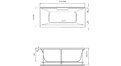 Акриловая ванна Vayer Casoli 180x80 – купить по цене 23580 руб. в интернет-магазине в городе Новосибирск картинка 21